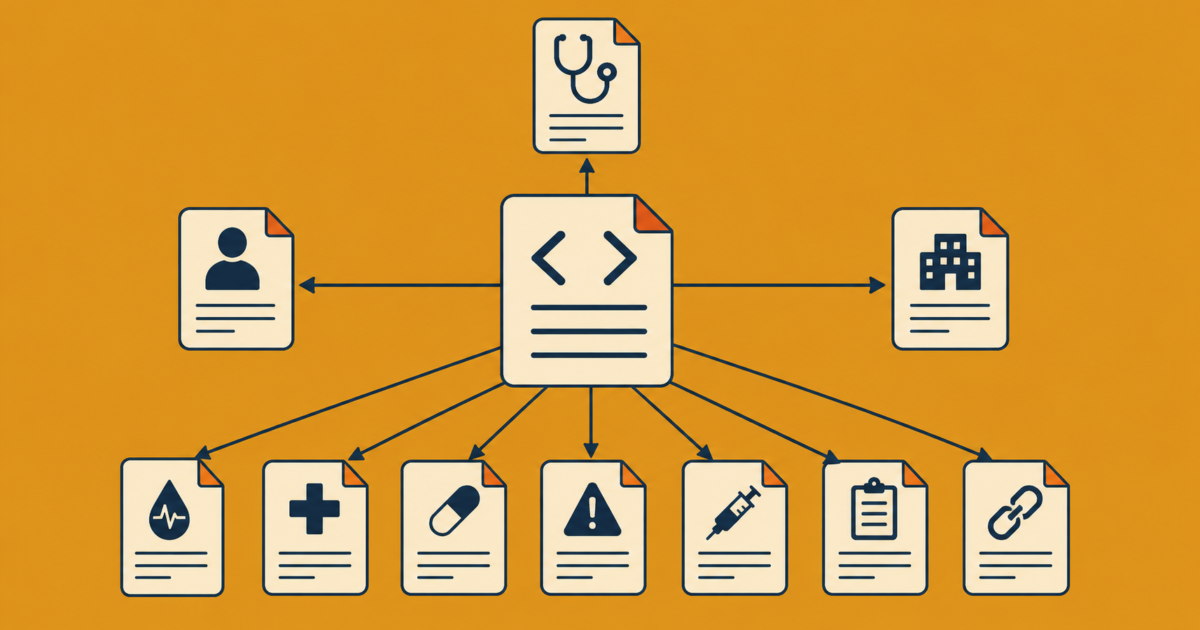 Os recursos em FHIR: tipos, conceitos e exemplos principais